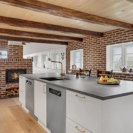 Lovely In Ringkobing With Wifi リンケビング